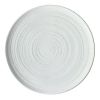 Better Homes & Gardens- Abott White Round Stoneware Dinner Plate