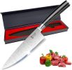 8 Inch Chef's Knife;  Professional Chef Knife;  Razor Sharp Kitchen Knife Made of German High Carbon Stainless Steel EN1.4116 with Premium G10 Handle