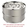 New Stainless Pressure Cooker Steamer Double Layer Pans Pots for Instant Pot