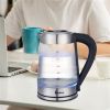 1500W 2.5L Electric Kettle with Blue Glass