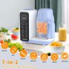 Baby Food Maker, Multi-Function Baby Food Processor, Steamer Puree Blender, Auto Cooking & Grinding, Baby Food Warmer Mills Machine with Touch Screen