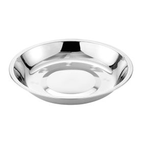 Household Dish School Canteen Hotel Stainless Steel Thickened Dish (Option: Magnetic 18CM)