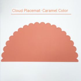 Plastic Placemat Children's Table Waterproof (Option: Caramel)