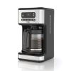 14 Cup Programmable Coffee Maker, Dark Stainless Steel