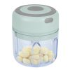 Mini Electric Garlic Chopper 8.45OZ Cordless Garlic Mincer Food Chopper