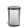 13.2 Gallon Trash Can, Motion Sensor Kitchen Trash Can, Stainless Steel