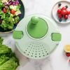 Vegetable Fruit Dehydrator Salad Useful Multifunctional Household Quickly Dryer Basket Shake Plastic Kitchen Tool Spinner