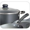 Primaware 18 Piece Non-stick Cookware Set, Steel Gray