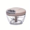 1pc Manual Garlic Masher; Mashed Garlic; Mini Auxiliary Food Cooking Mincer; Garlic Press; Minced Garlic; Pulled Garlic; Ginger; Chilli (Size Medium B